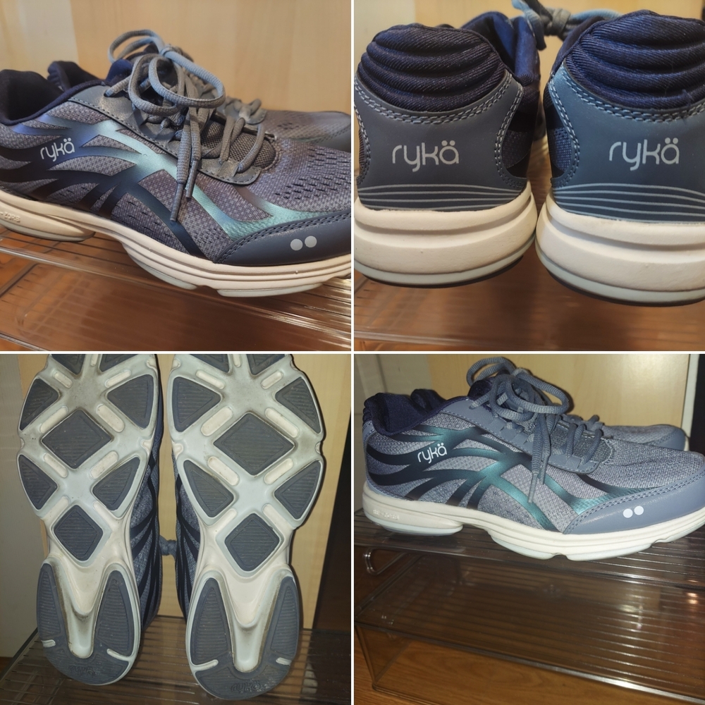 Ryka Women's Navy/Blue/Teal Shoes Size 9.5